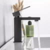 Gun Metal Stainless Steel Bathroom Faucet - Image 2